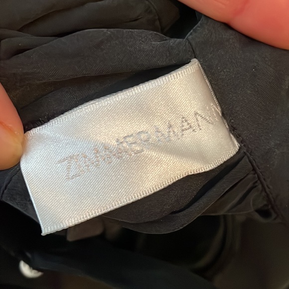 Zimmermann Silk Button Detail Long Flowy Dress - Picture 8 of 10